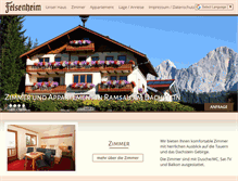 Tablet Screenshot of felsenheim.com
